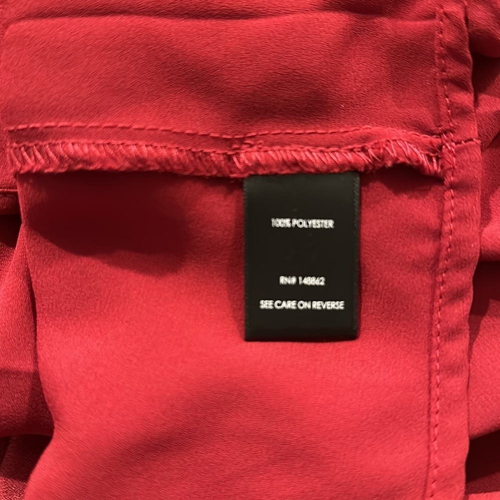 Torrid 5Plus Dark Red blouse, Can be worn anytime, any where. Very pretty! - Picture 8 of 8